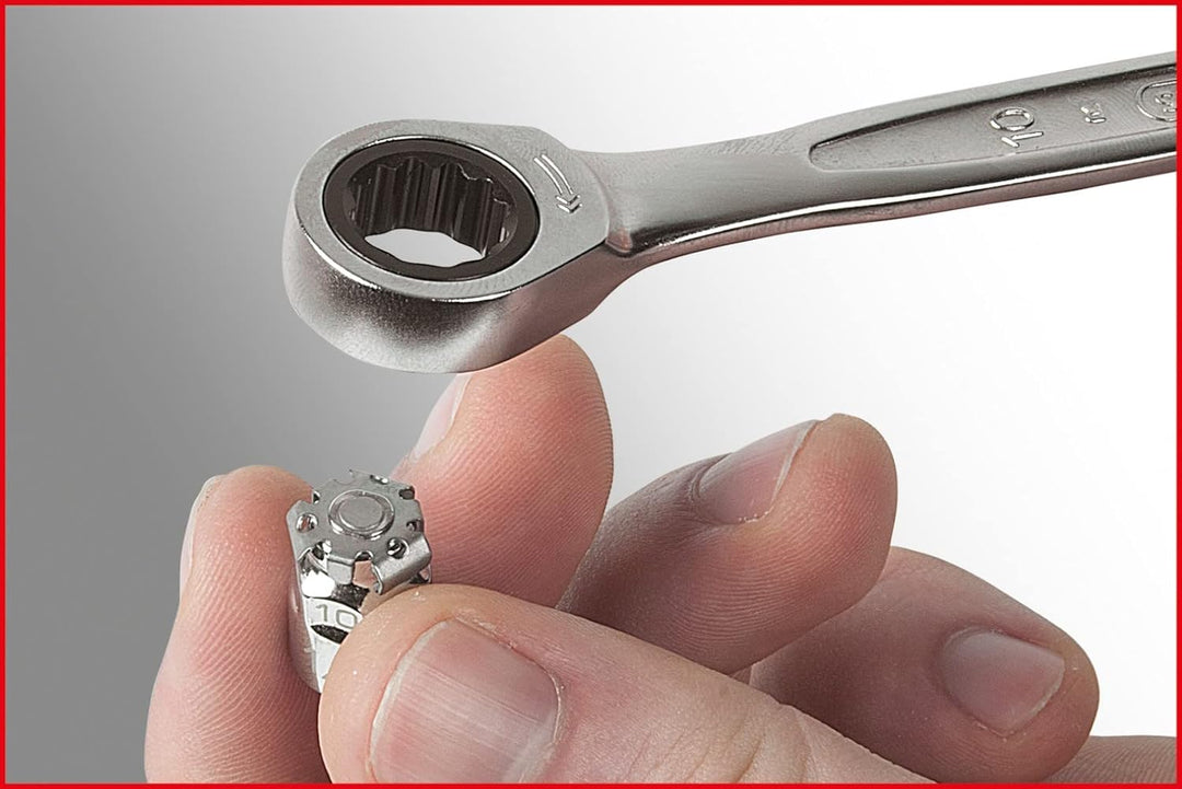 KS Tools 503.4266 GEARplus Ratschenringmaulschlüssel-Satz,