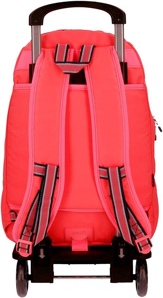 Enso Basic Rucksack mit Trolley Orange 32x46x15 cms Polyester für 15,6"-Laptop 22.1L Koralle Rucksac