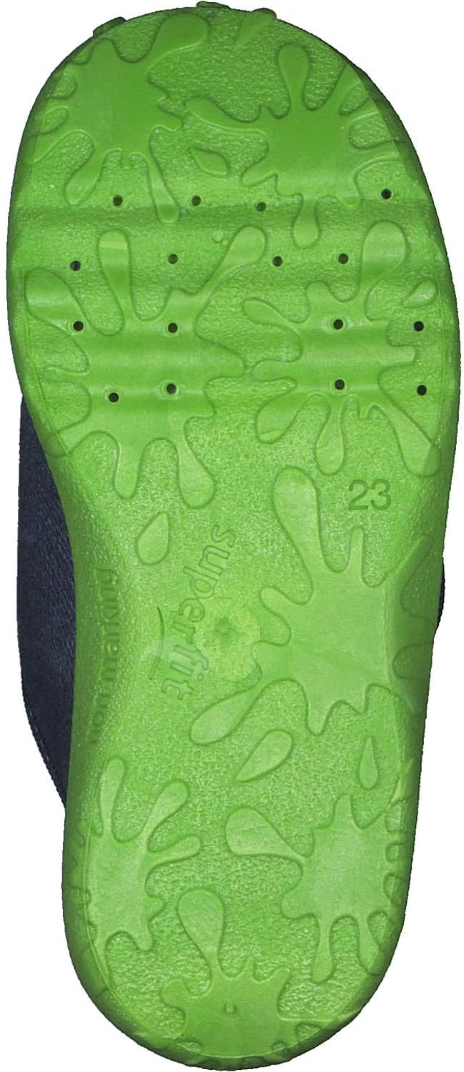 Superfit SPOTTY Hausschuhe 0-809250 Jungen 19 EU Blau, 19 EU Blau