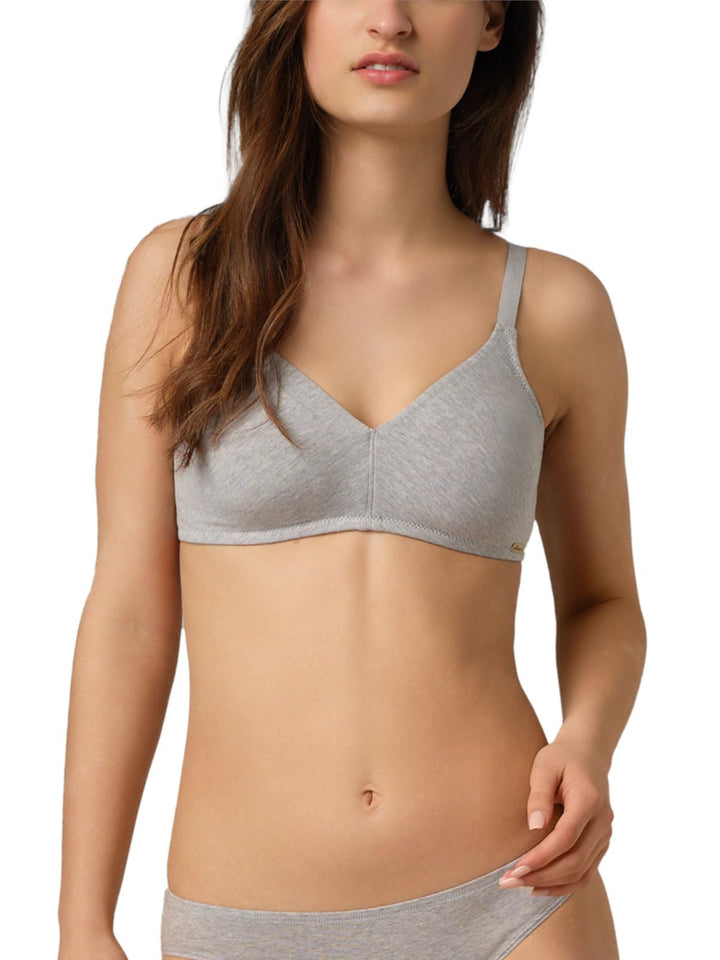 Comazo Soft BH ohne Bügel Earth 10730276401 75A Grau-melange, 75A Grau-melange