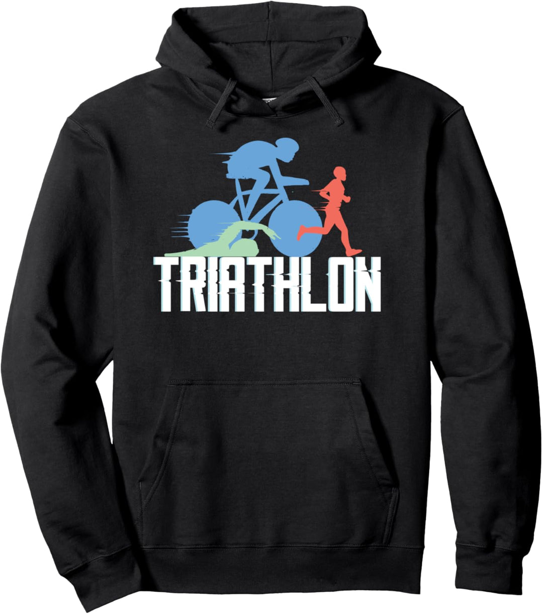 Triathlon für Athleten und Triathleten Marathon Pullover Hoodie
