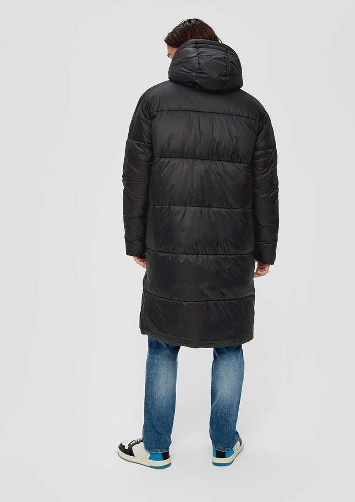 Q/S by s.Oliver Herren Outdoor Mantel L Schwarz, L Schwarz