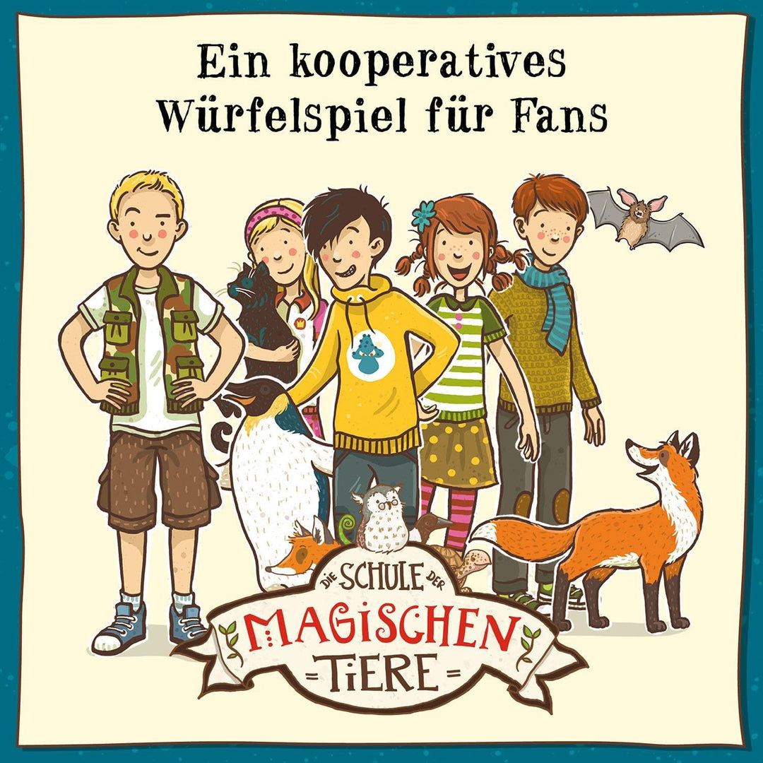KOSMOS 684334 Die Schule der magischen Tiere - Zutritt verboten! Brettspiel für Kinder ab 6 Jahren,
