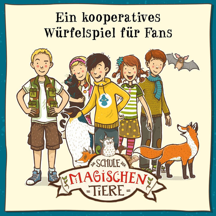 KOSMOS 684334 Die Schule der magischen Tiere - Zutritt verboten! Brettspiel für Kinder ab 6 Jahren,