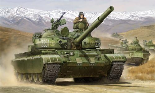 Trumpeter 1554 Modellbausatz Russian T-62 BDD Mod. 1984