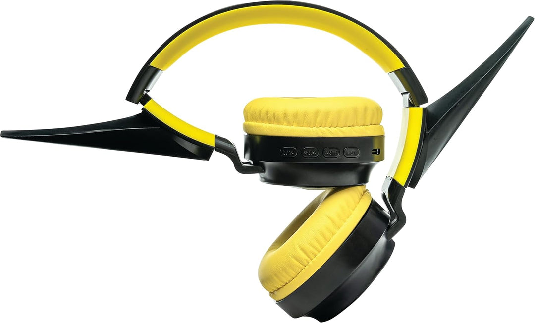 Lexibook, Batman, Faltbarer leuchtender Bluetooth®- und Kabelkopfhörer mit 3D-Design aus dem Batman-