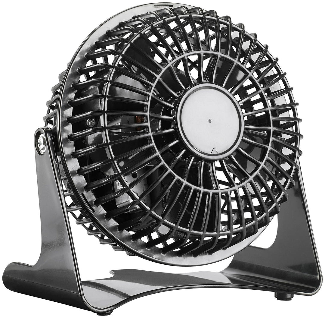 Sichler Haushaltsgeräte Kleiner Tischventilator: Kompakter Tisch-Ventilator VT-111.T, 14 Watt, Ø 11