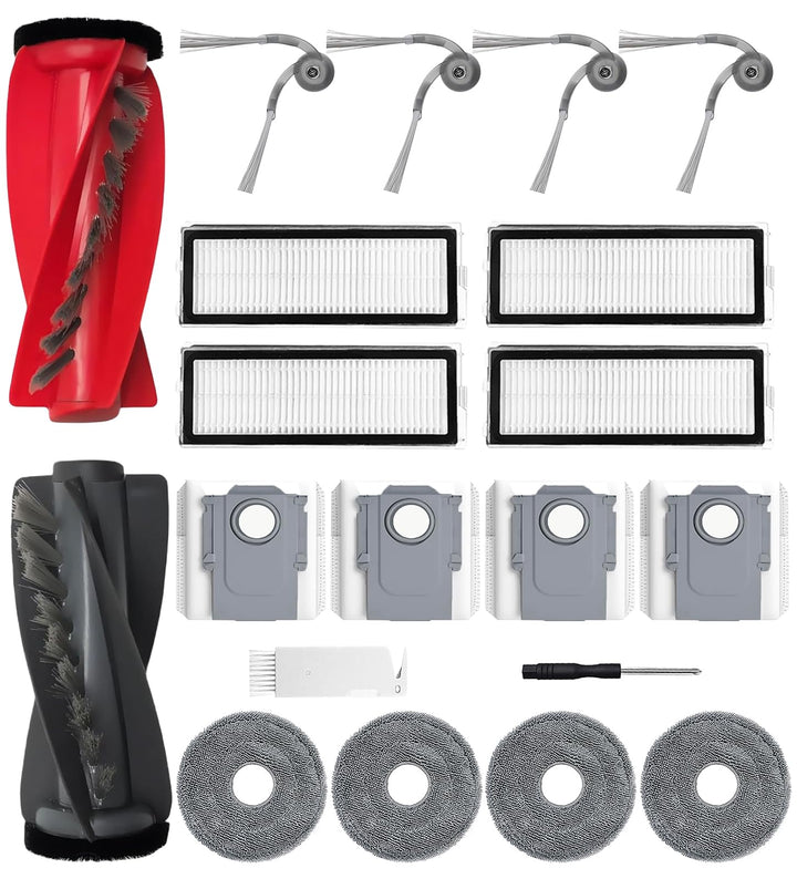 Zubehörset für Roborock Qrevo S5V /Qrevo Curv/Qrevo Curv S5X / Qrevo Edge/Qrevo Edge S5A Saugroboter