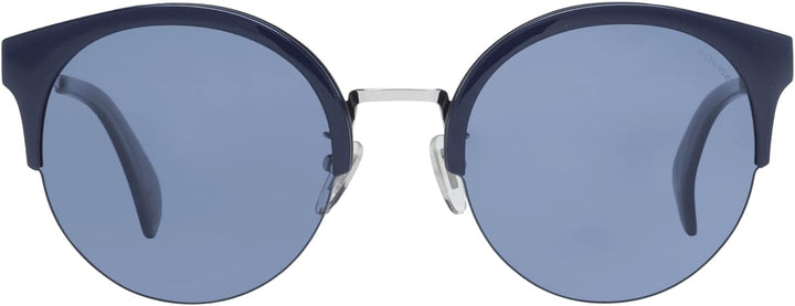 Police Unisex Spl615610579 Sunglasses, Shiny Full Palladium, 61