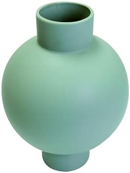Intempora Vase aus Keramik, 26 cm, Grün/Grau