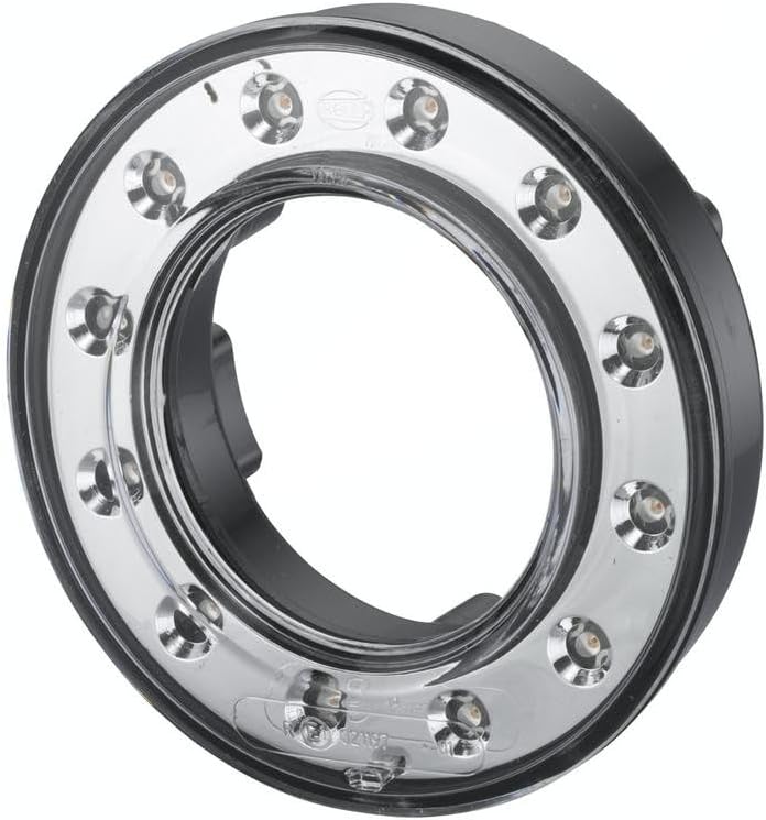 HELLA - Schlussleuchte - LED - 24V - Einbau - Lichtscheibenfarbe: glasklar - LED-Lichtfarbe: rot - S