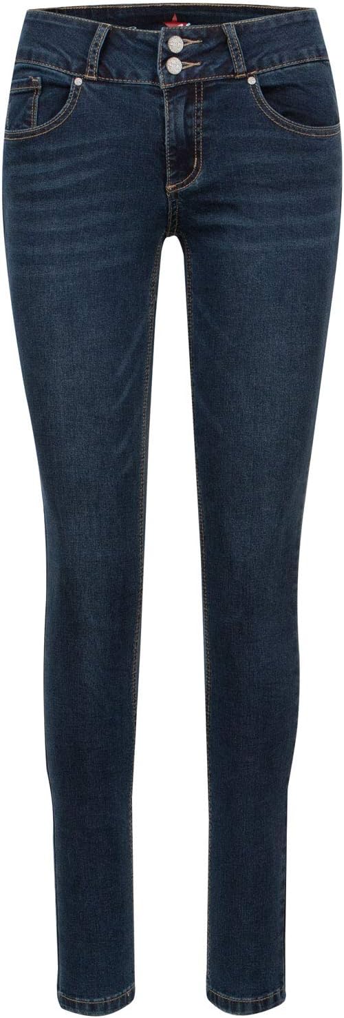 Buena Vista Jeans Tummyless Stretch Denim in Blau, Grösse XXS