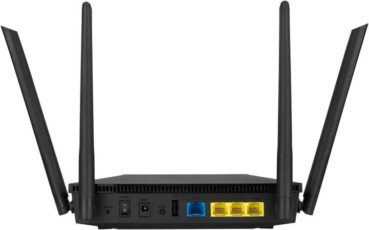 ASUS RT-AX53U Home Office Router kombinierbarer Router (Tethering als 4G und 5G Router-Ersatz, WiFi