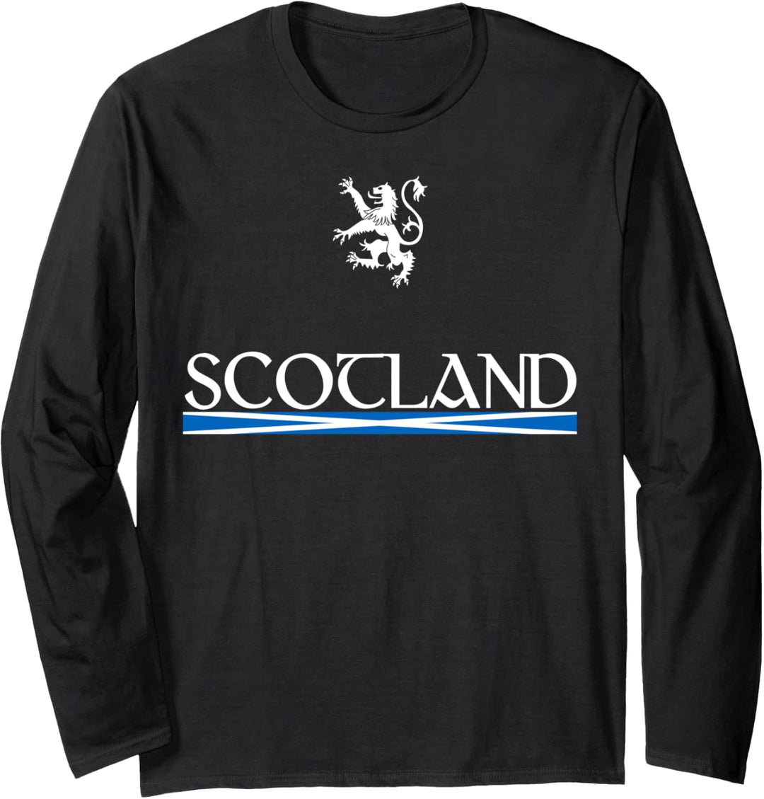 Scotland Pride Football Jersey Shirt Alba Scottish Lion Gift Langarmshirt