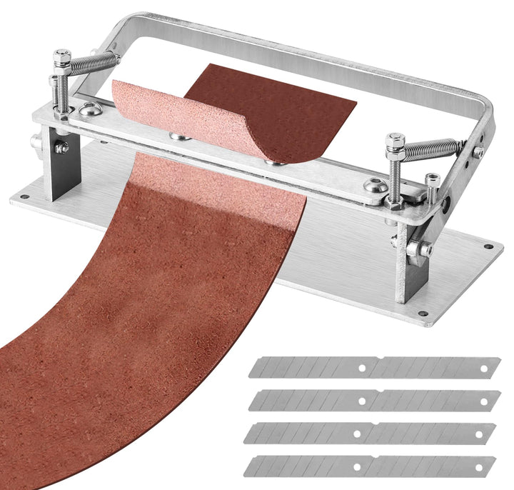 MXBAOHENG Lederausdünnungsmaschine Manuelle Lederschälmaschine Spaltmaschine Schälmaschine mit maxim
