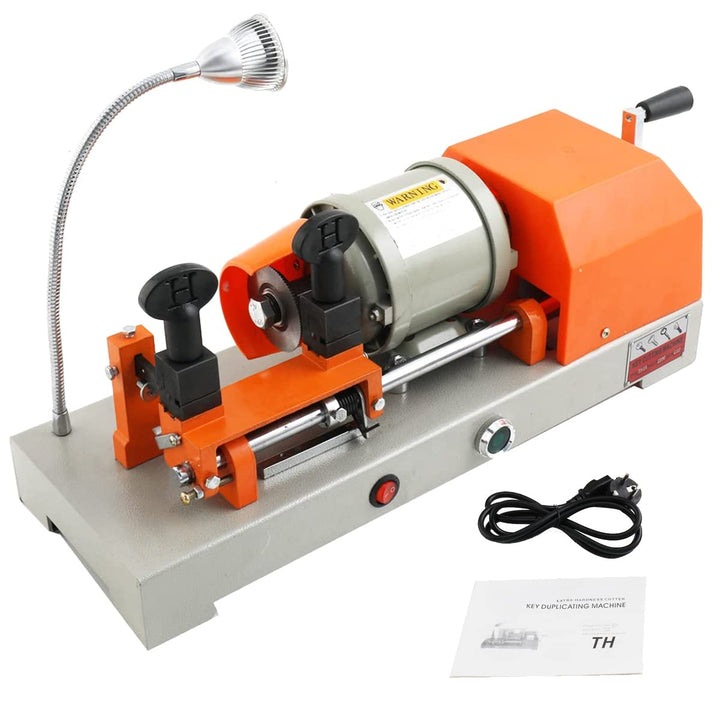 CDZHLTG Schlüsselkopiermaschine, 120W Horizontale Updated Schlüsselmaschine Schlüsselfräse Schlüssel
