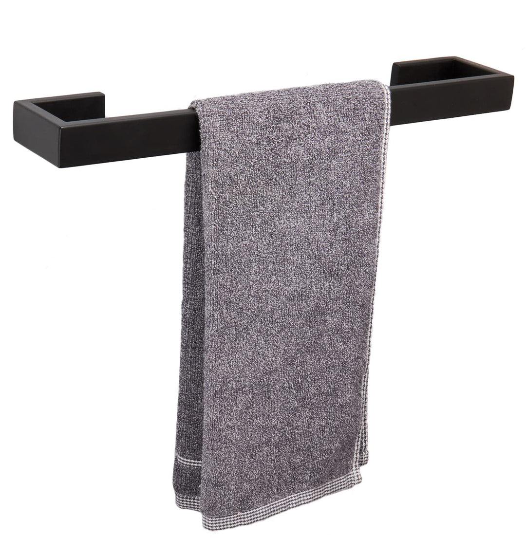 TocTen Badetuchhalter – quadratische Basis dicker SUS304 Edelstahl Handtuchstange für Badezimmer, Ba