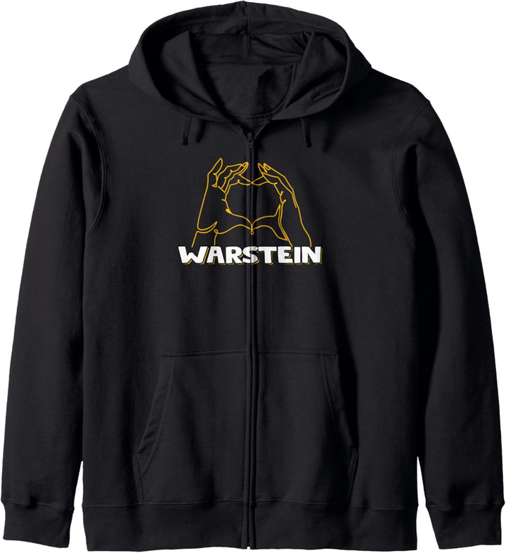 Warstein Urlaub Reisen Souvenir Herz Kapuzenjacke