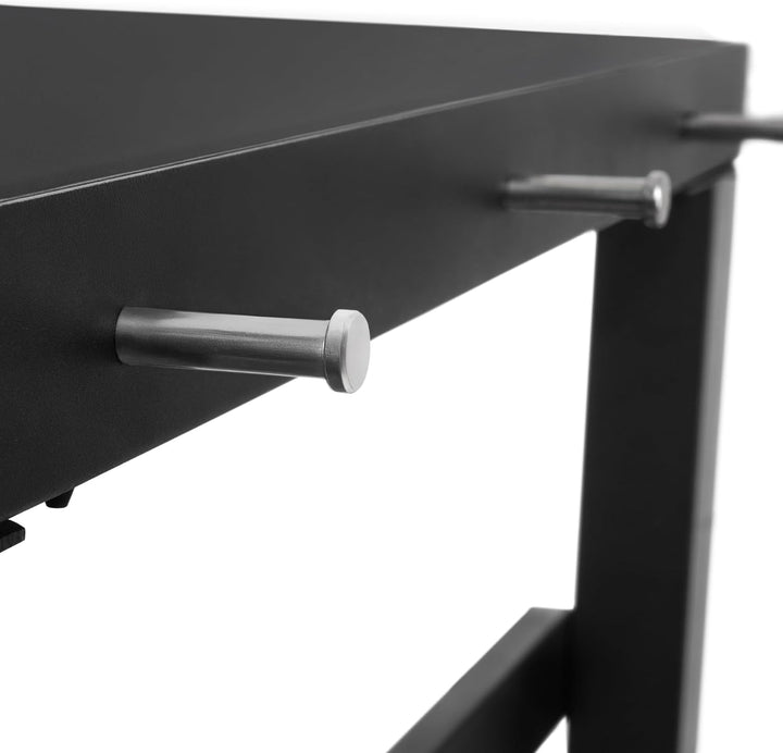 BBQ-Toro Grillwagen 80 x 65,5 x 86,5 cm | Schwarz | Grilltisch mit grosser Arbeitsfläche | Grill Bei