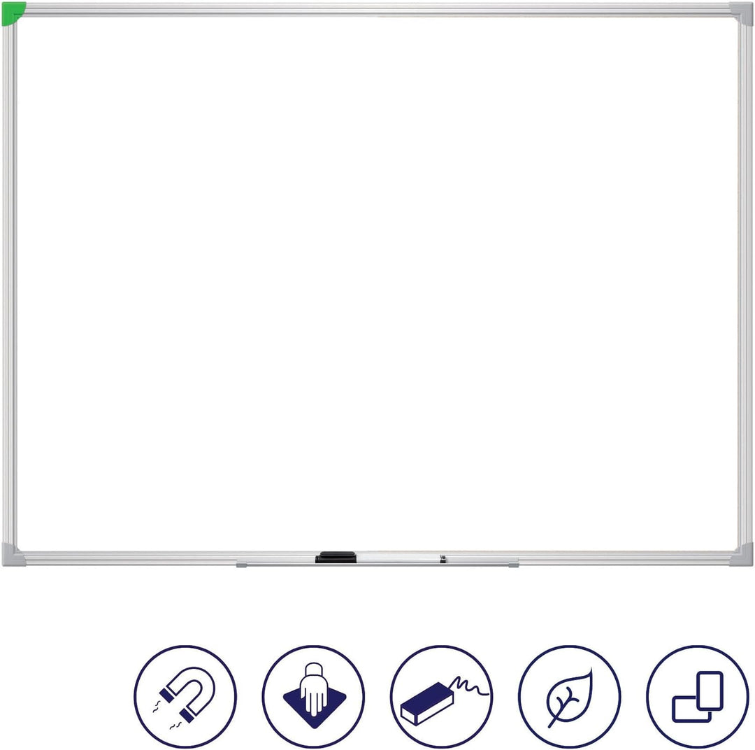 FRANKEN Whiteboard, Schreibtafel U-Act!Line®, lackiert, magnetisch, beschreibbar, trocken abwischbar