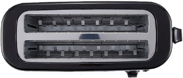 Zilan, Langschlitz-Toaster, 4 Scheiben Toastautomatik, XXL, 5 Bräunungsstufen, Brot-Auftaufunktion,