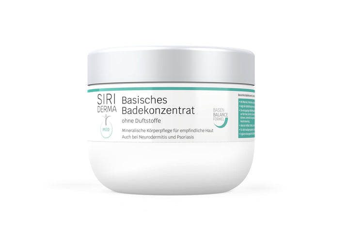 SIRIDERMA Basisches Badekonzentrat | Basenbad ideal als Vollbad, Fussbad und basische Waschung | Auc