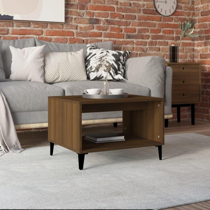 WIFESE 60x50x40 cm Couchtisch Beistelltisch Wohnzimmertisch Kleiner Tisch Wohnzimmer Coffee Table Co