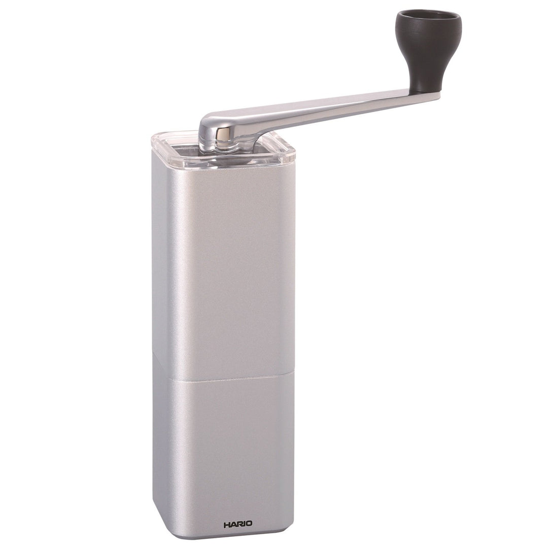Hario Aluminiumlegierung Kaffeemühle, Aluminium, Silberfarben, Petite, Silberfarben