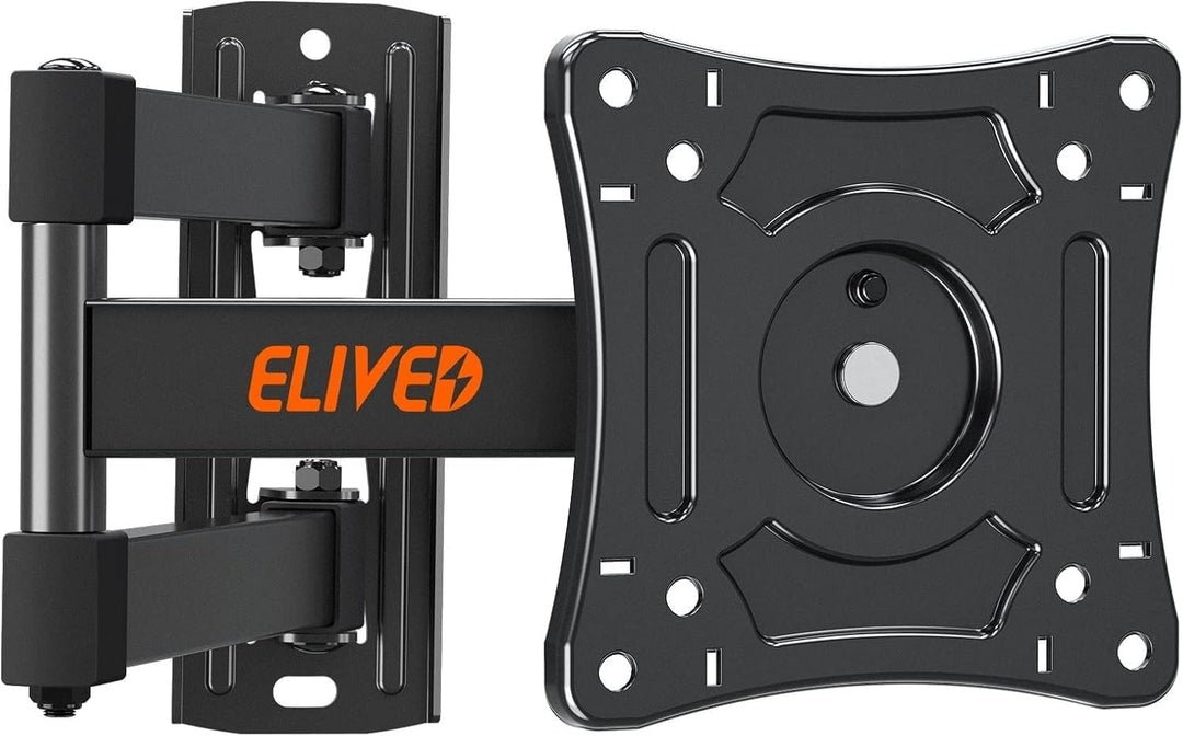ELIVED Monitor Wandhalterung Schwenkbar Neigbar für die meisten 14-30 Zoll Bildschirme bis 15kg, Max