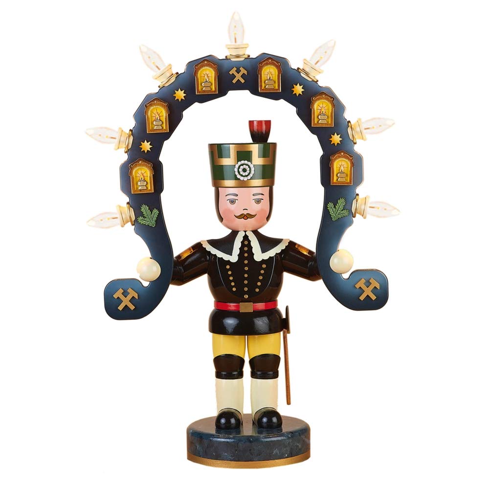 Hubrig-Volkskunst Bergmann des Lichtes Höhe 53 cm