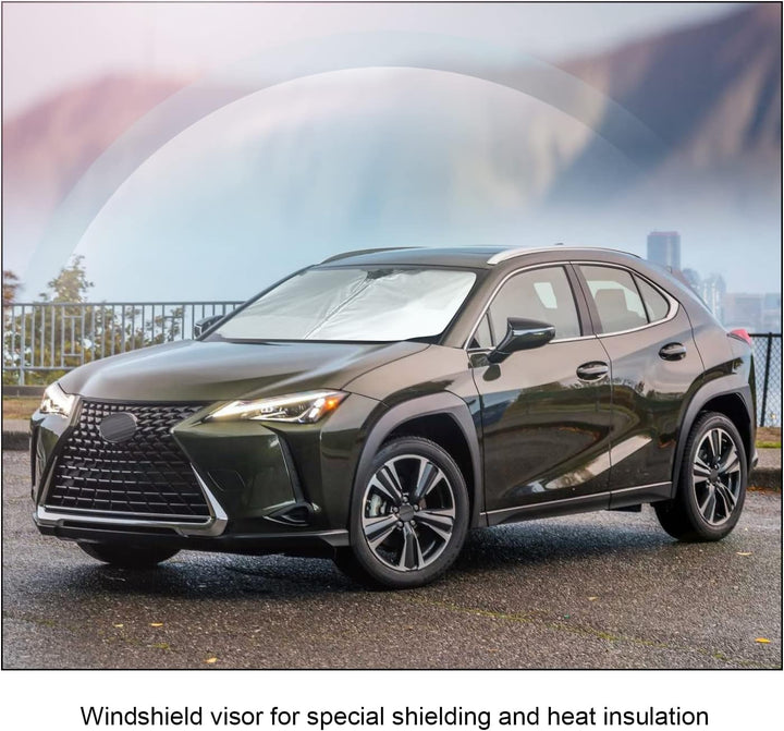 BIXUAN Sonnenschutz kompatibel mit Lexus UX 2019 2020 2021 2022 2023 Windschutzscheibe für das Auto