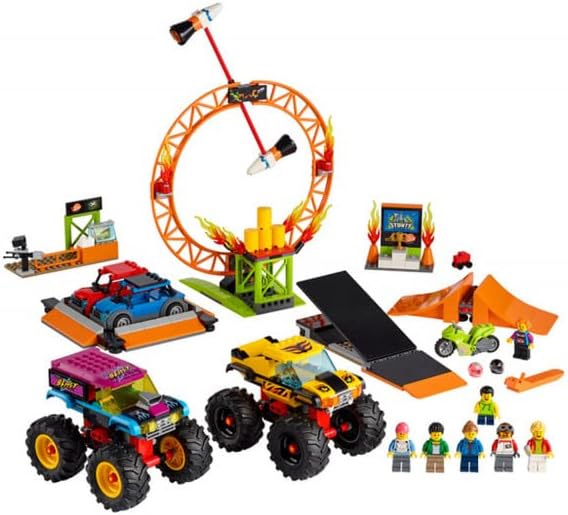 LEGO 60295 City Stuntz Stuntshow-Arena Standard Verpackung Single, Standard Verpackung Single