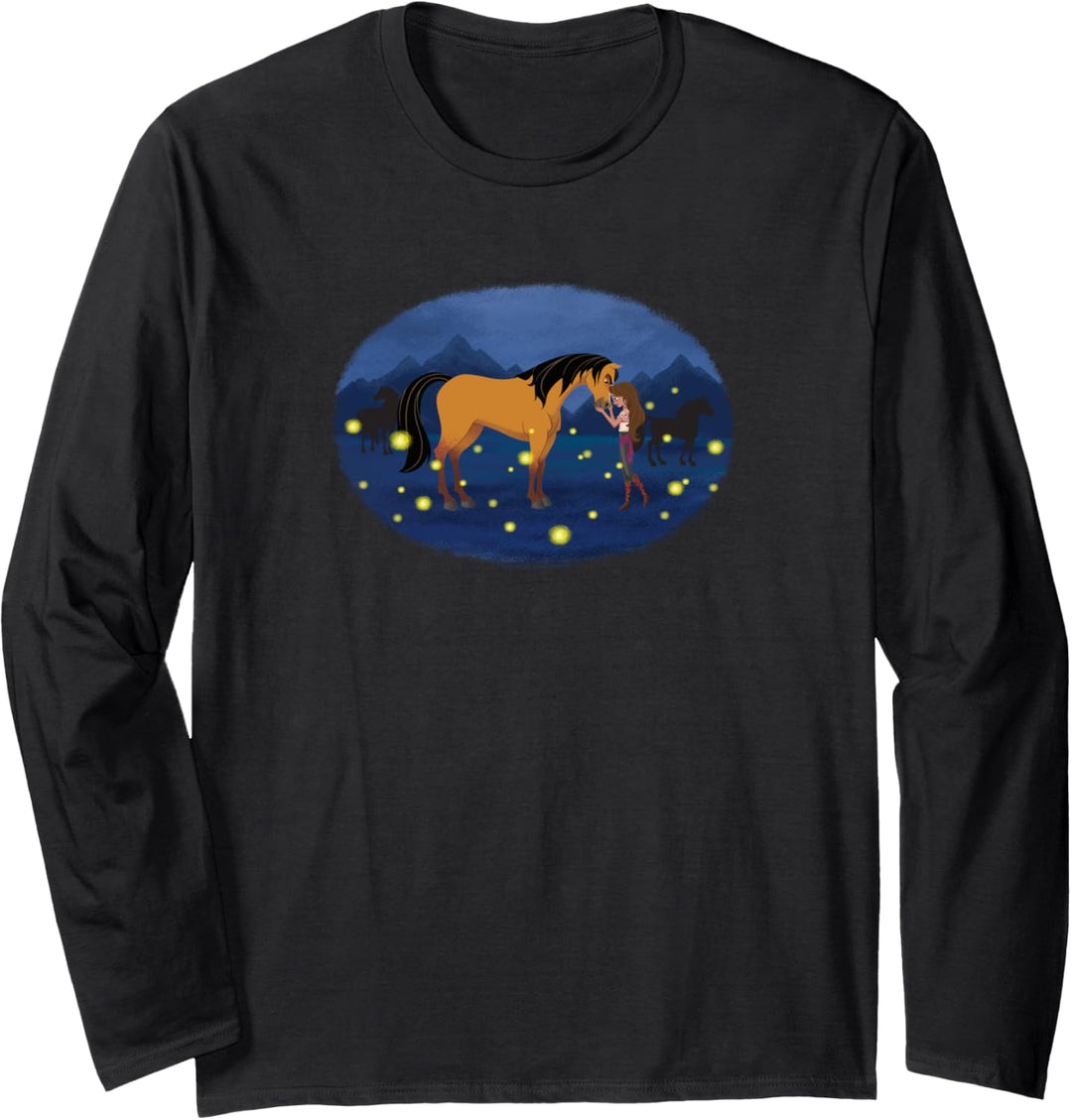 Spirit Ungezähmt - Geist und glückliche Glühwürmchen Langarmshirt
