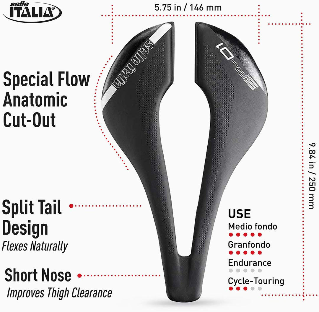 Selle Italia Unisex – Erwachsene Sp01 Boost Ti316 Sf Sättel Einheitsgrösse Mehrfarbig, Einheitsgröss