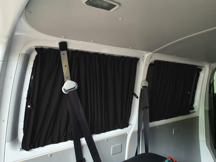 BREMER SITZBEZÜGE Mass Gardinen Vorhänge Sonnenschutz kompatibel mit VW T5 T6 T6.1 Transporter Carav