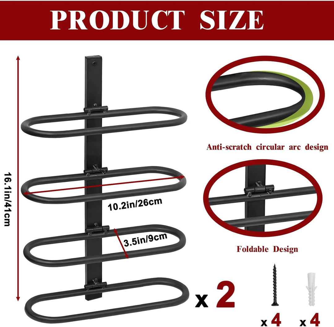 KHayRovies Weinregal Wand Metall, Weinflaschenhalter zur Wandmontage, Weinhalter für 8 Flaschen, Fla
