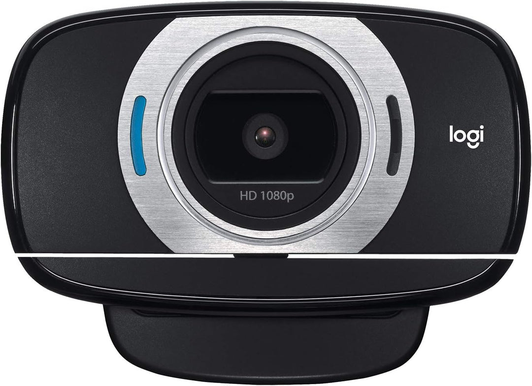Logitech C615 Mobile Webcam, Full-HD 1080p, Autofokus, 78° Sichtfeld, 360° Schwenkradius, Belichtung
