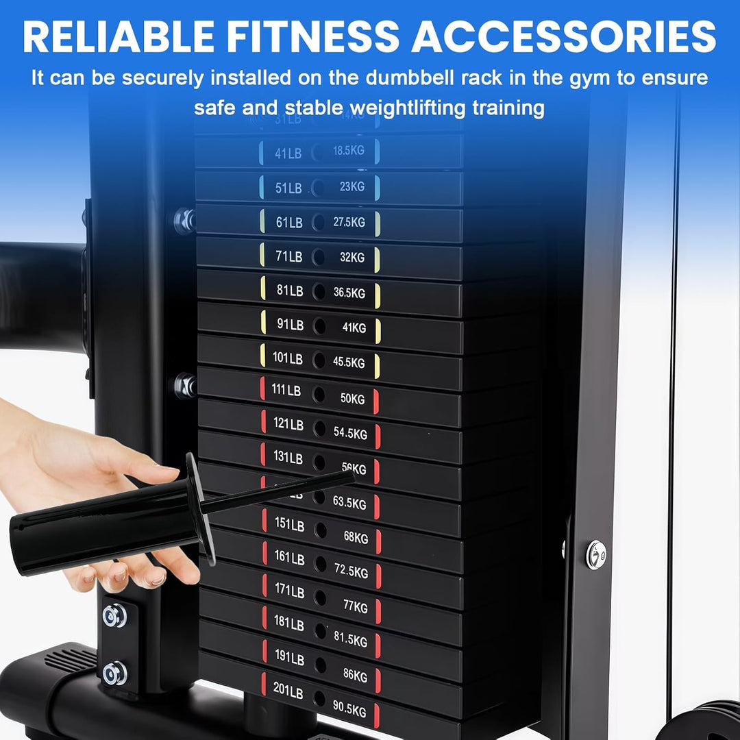 Gym Pin Extender Für Gewichtsscheiben, Weight Stack Pin Ersatz Liftingpin Für Gym Geräte, Gewichtsst