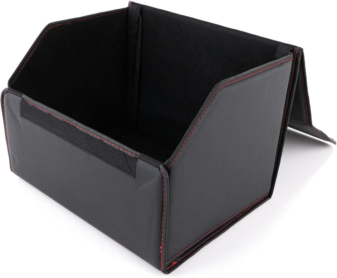 Kofferraum-Organizer CAR COMPACT LEATHER M, 1 Fach, faltbar, mit Deckel, M