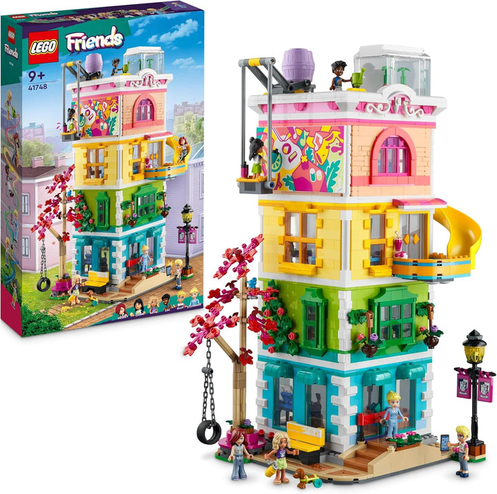 LEGO 41748 Friends Heartlake City Gemeinschaftszentrum, modular Building mit Kunst- und Aufnahmestud