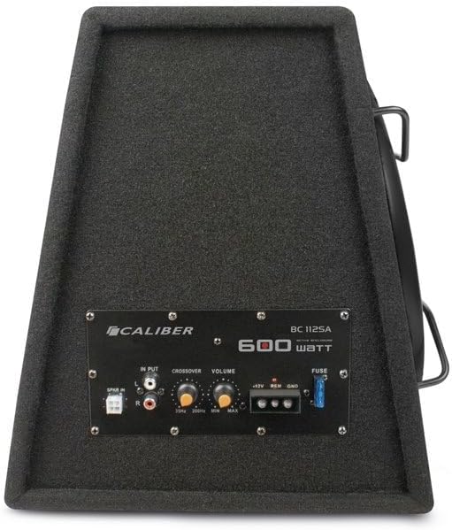 Caliber Autolautsprecher - mit Kabeln - Subwoofer - Einbauverstärker - RCA -Eingang - Plug -and -Pla