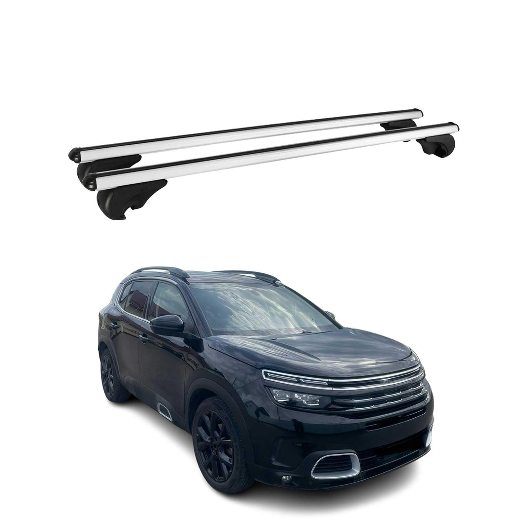 Dachträger für Citroen C5 Aircross 2018-2025 Gepäckträger Grundträger Alu Silber, C5 Aircross 2018-2