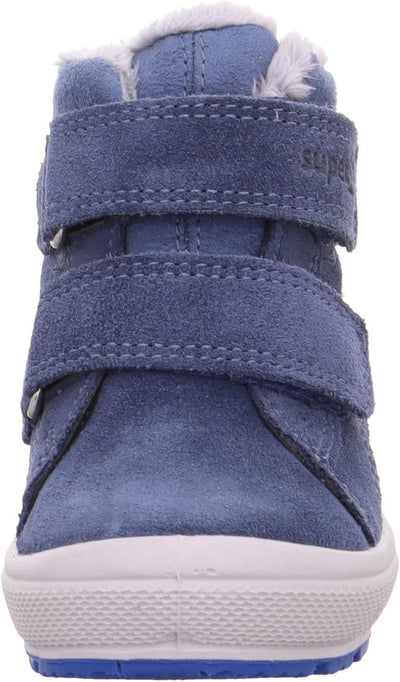 Superfit Baby-Mädchen Groovy Warm Gefütterte Gore-tex Schneestiefel 19 EU Blau Grau 8000, 19 EU Blau
