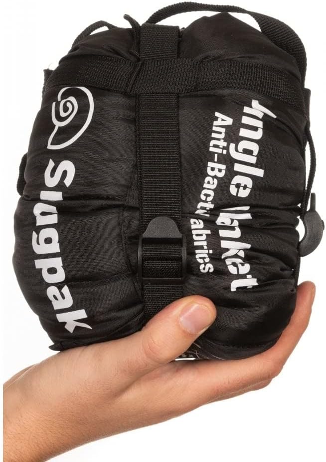 Snugpak Insulated Jungle Travel XL Blanket One Size Black X-Large Schwarz, X-Large Schwarz