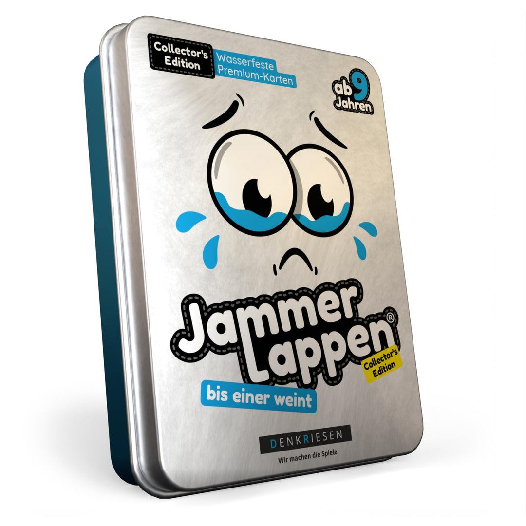 DENKRIESEN - JAMMERLAPPEN® – Collector's Edition | Kartenspiel | Ab 9 Jahren | 2-6 Spieler | Wasserf