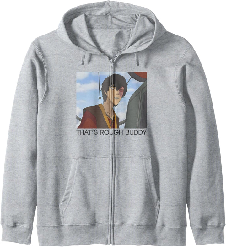 Avatar: The Last Airbender Zuko Panel That's Rough Buddy Kapuzenjacke