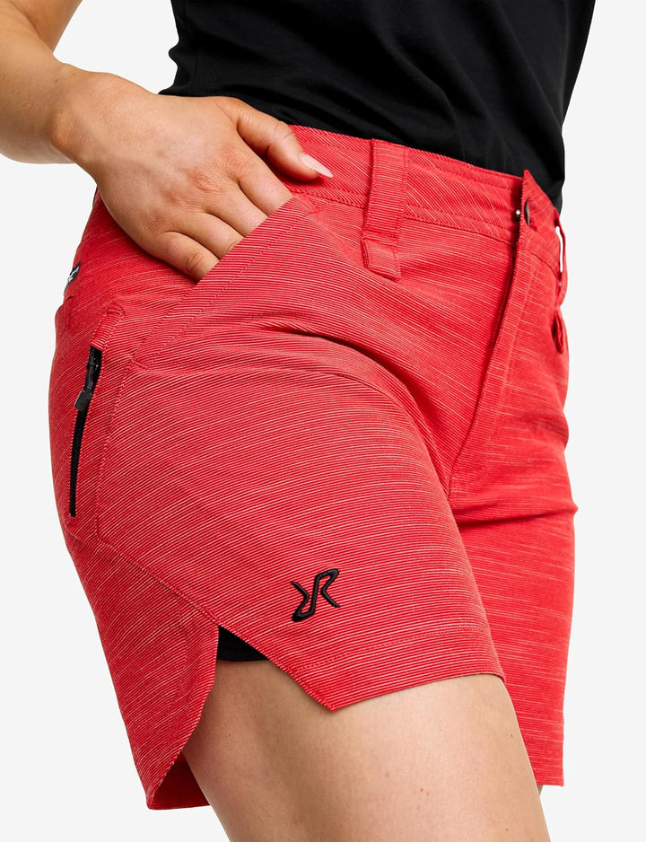 RevolutionRace Damen Hike &amp; Dive Shorts, Hybrid Wandershorts und Badeshorts für alle Outdoor-Aktivit