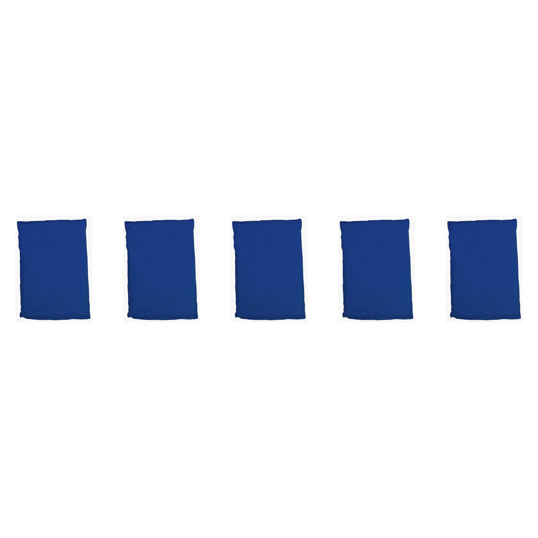 EDUPLAY Bohnensäckchen, Farbe:blau, Grösse:20x15cm (5 Stück)
