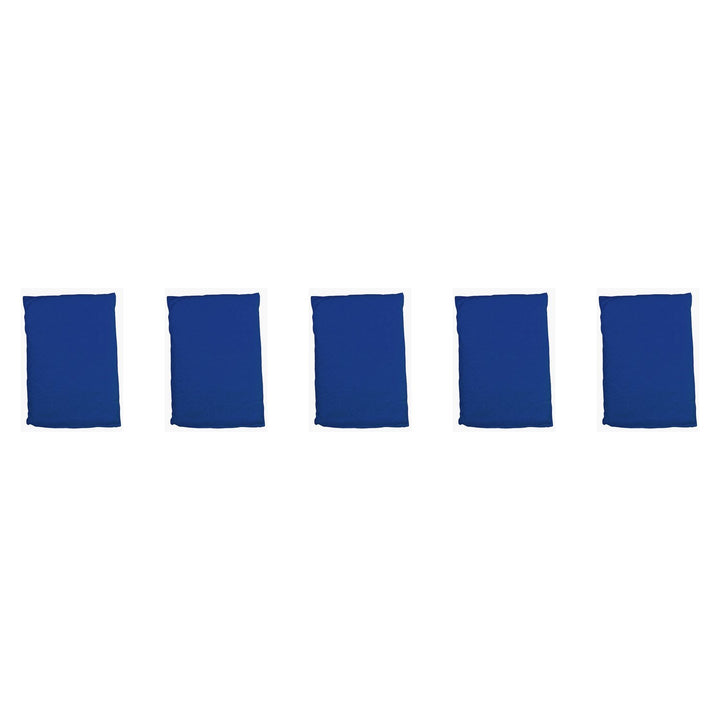 EDUPLAY Bohnensäckchen, Farbe:blau, Grösse:20x15cm (5 Stück)
