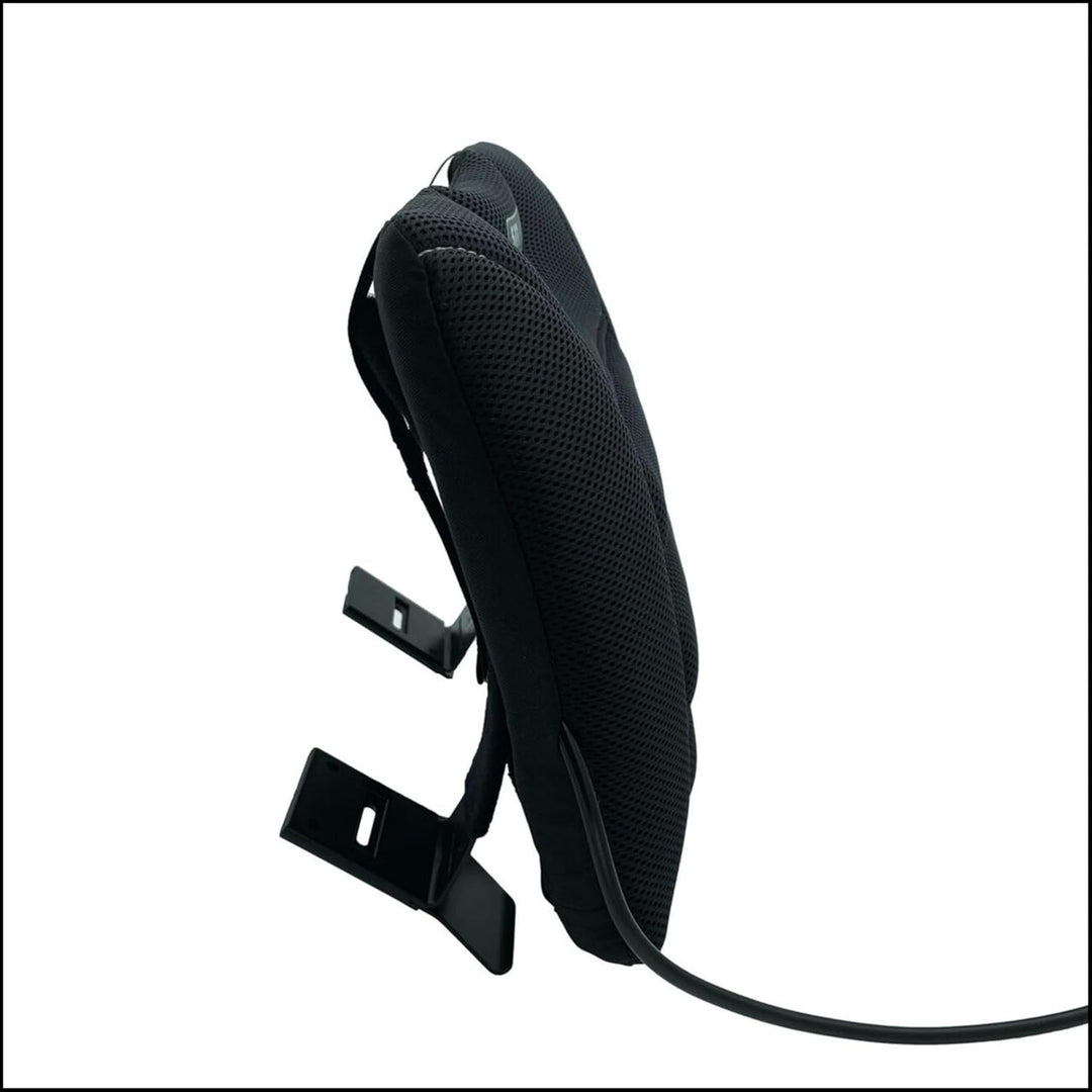 Sitback Air Universales Rückenstützkissen, Stoff Black Air, Stoff Black Air